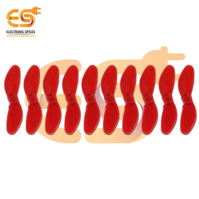 30mm Diameter 2 Blade Nylon Glass Fiber Build Fan Propeller for CCW DC Motor Pack of 100